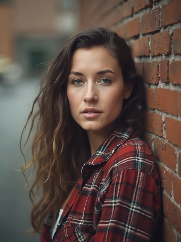90s aesthetic photo - outdoor natural light with film grain