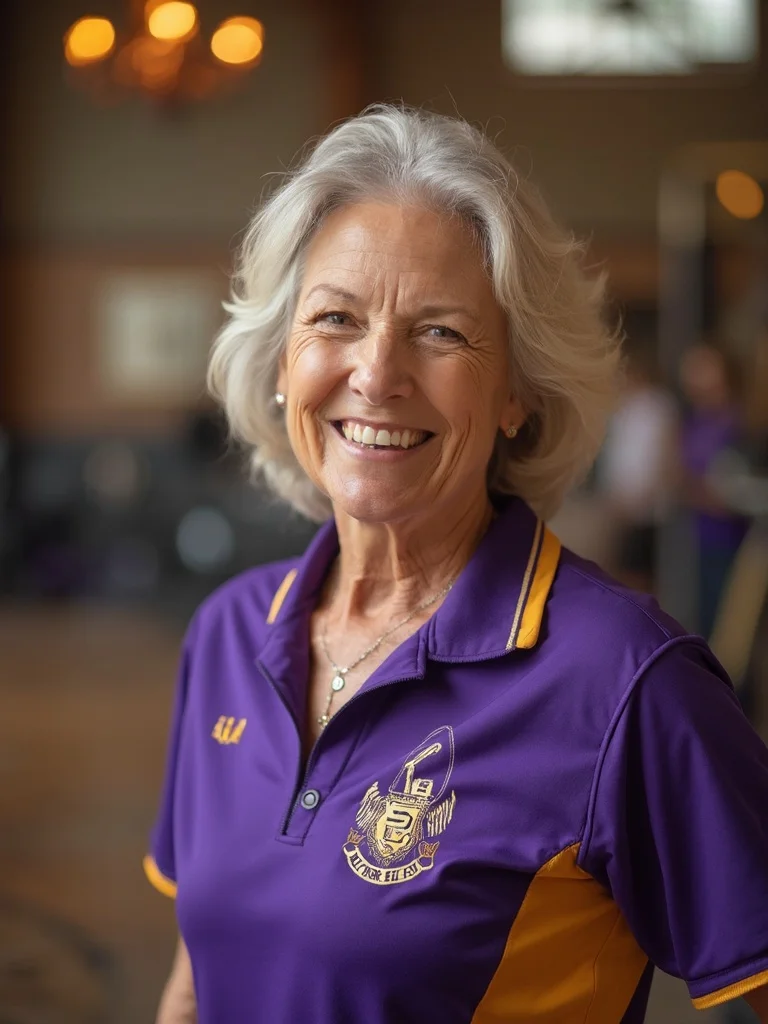 AI cheerleader photo - college game day portrait