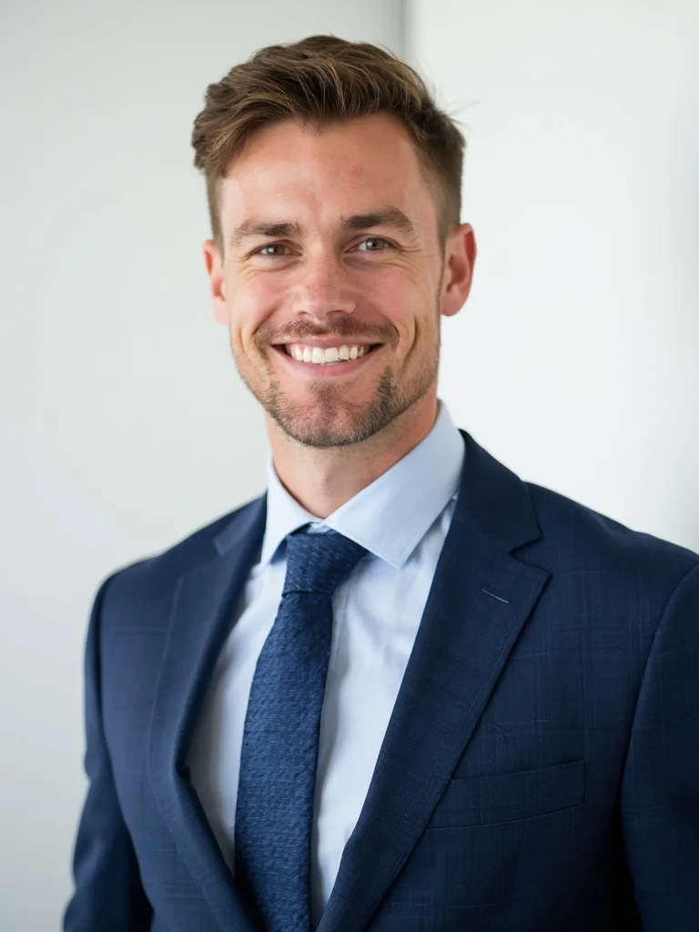 AI professional headshot for LinkedIn - soft natural light