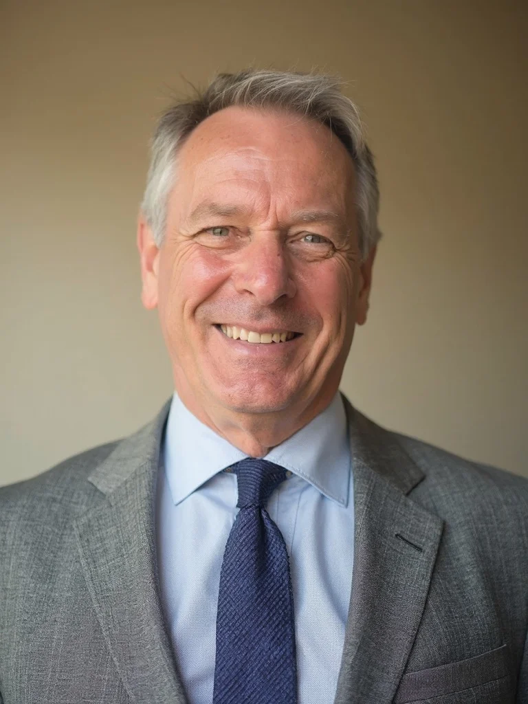 AI generated headshot for LinkedIn - warm confident expression