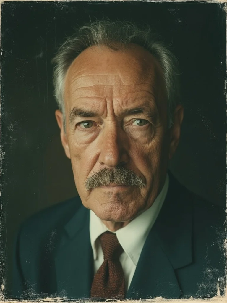 AI polaroid maker - vintage style portrait with white border