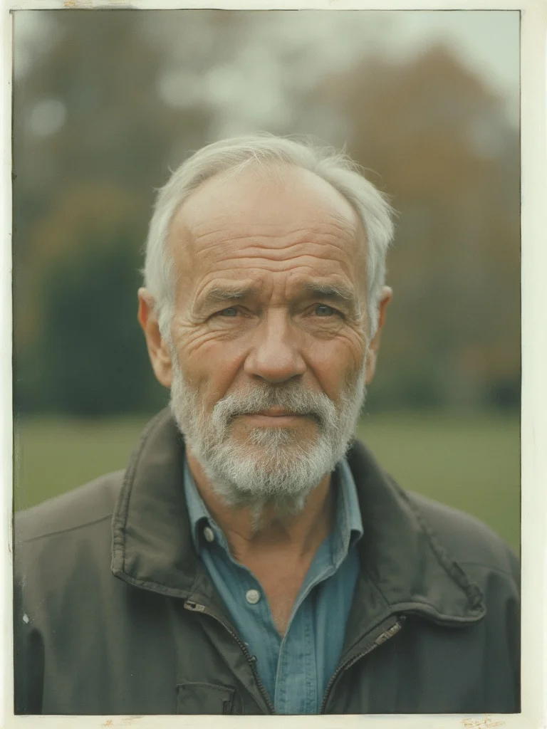 Polaroid photo generator - soft grain natural light portrait