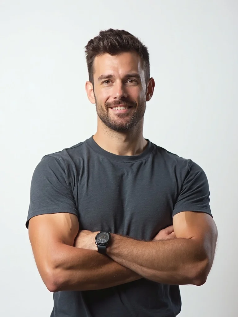 AI pose generator - casual lifestyle pose natural light
