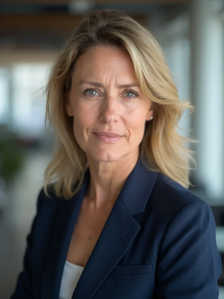 AI founder headshot - natural light portrait