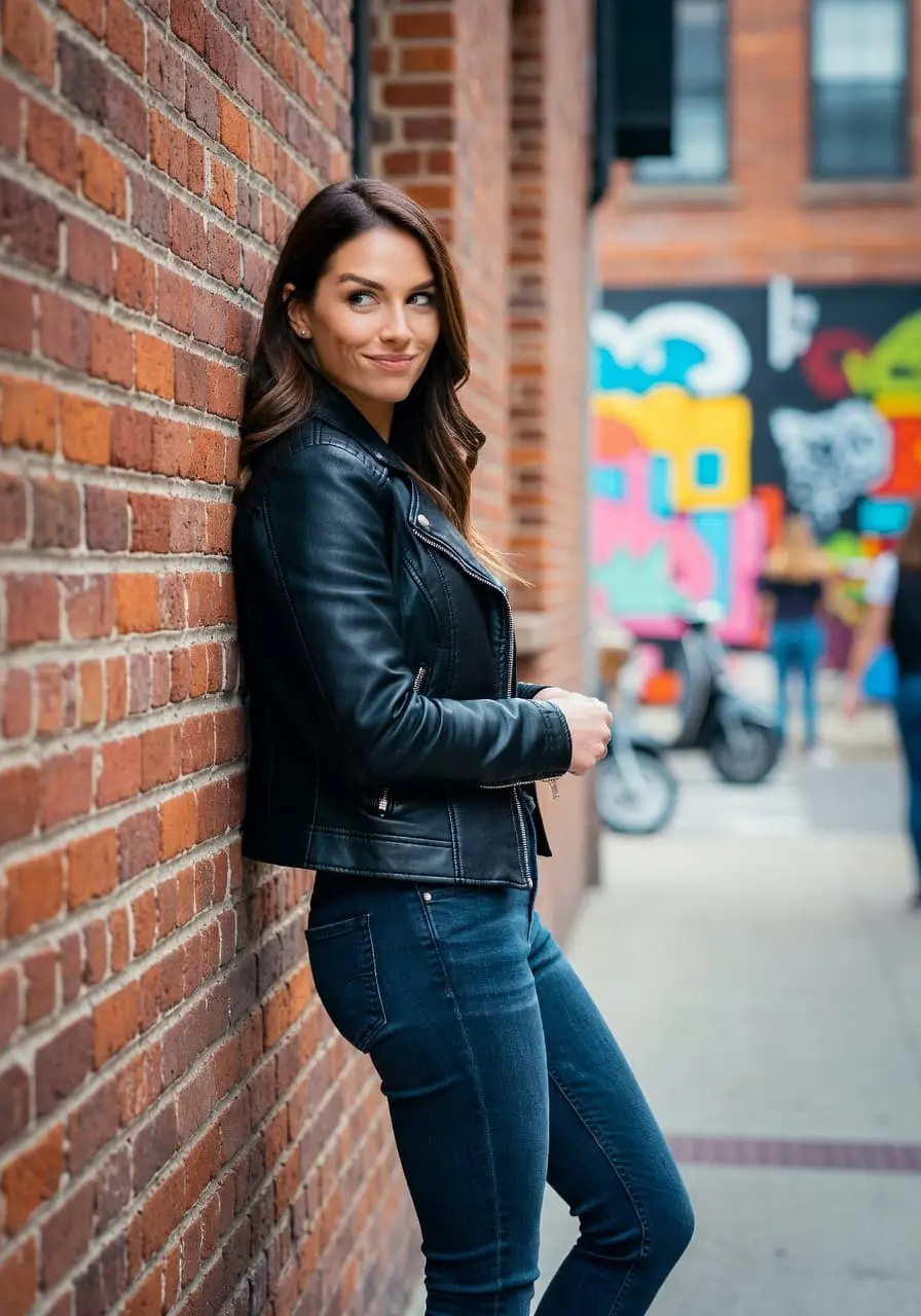 AI dating app photo - outdoor lifestyle