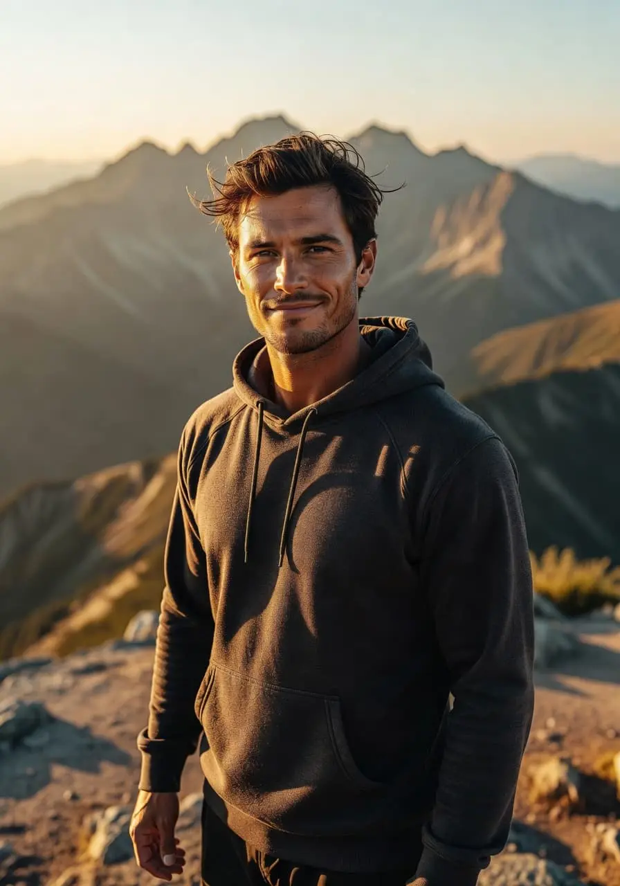 AI Tinder photo - coffee shop