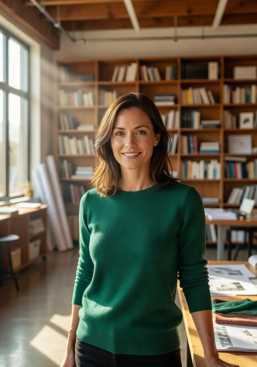 AI professional headshot - business formal