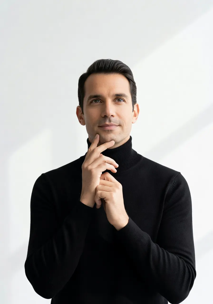 AI headshot - smart casual