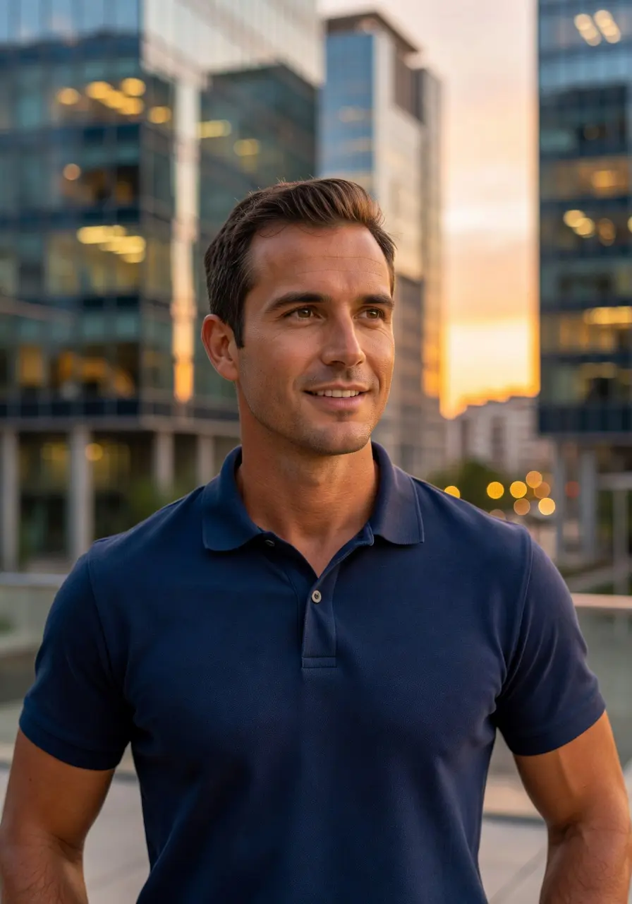 AI professional headshot - woman