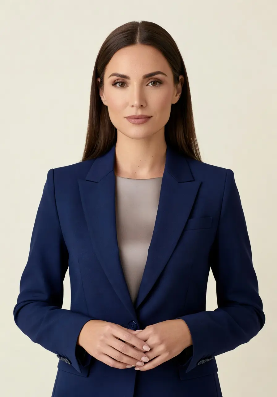 AI LinkedIn photo - corporate professional