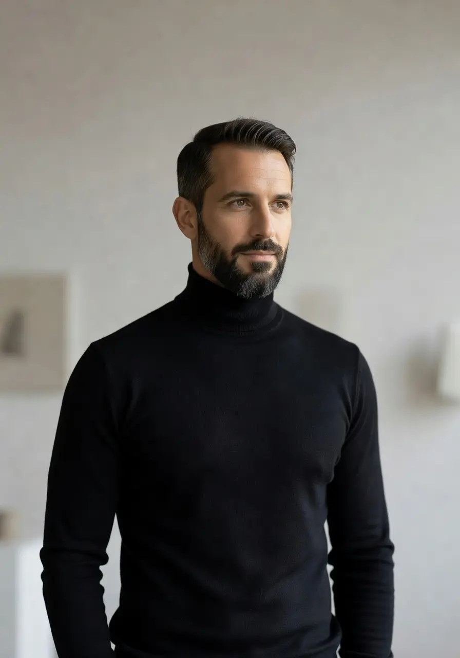 AI LinkedIn headshot - startup casual