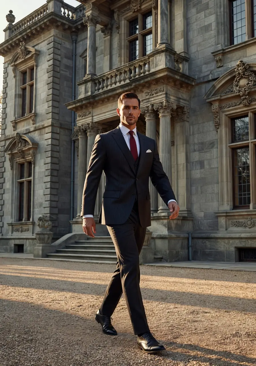 AI real estate agent photo - confident pose