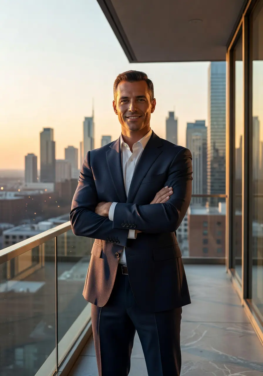 AI headshot - woman real estate agent